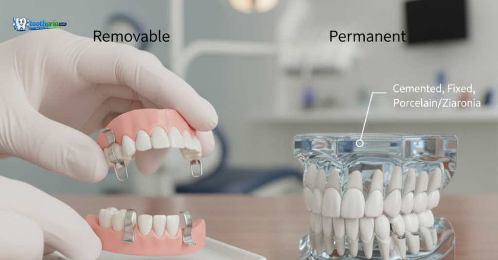 removeable-vs-permanent-dental-bridges